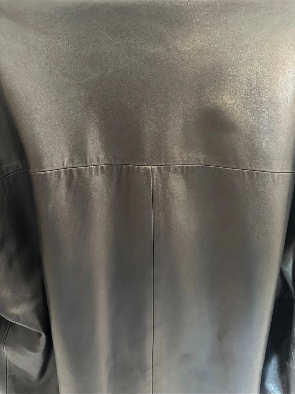 Polo by Ralph Lauren Black Leather Zip-Front Jacket